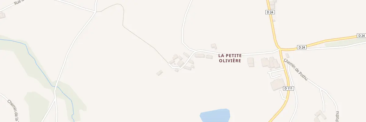 Plan du 5359 L’Oliviere à Montrottier