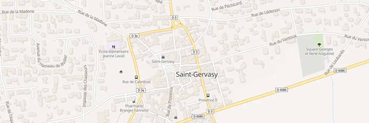 Plan du 4 Rue Pasteur à Saint-Gervasy