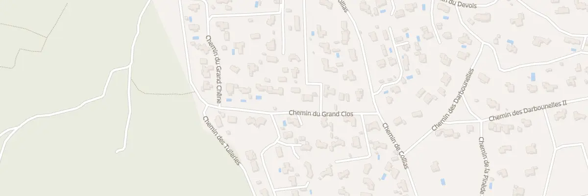 Plan du 124 Che du Grand Clos à Saint-Siffret