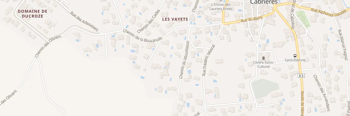 Plan du 80 Che du Mourtisson à Cabrières