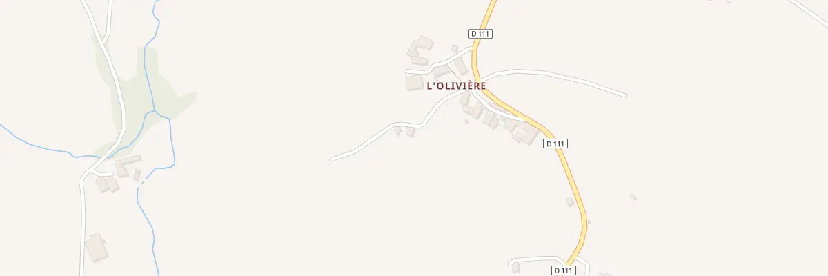 Plan du 5343 L’Oliviere à Montrottier