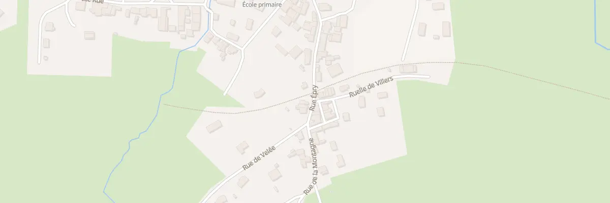 Plan du 16 Rue Epry à Pouillenay
