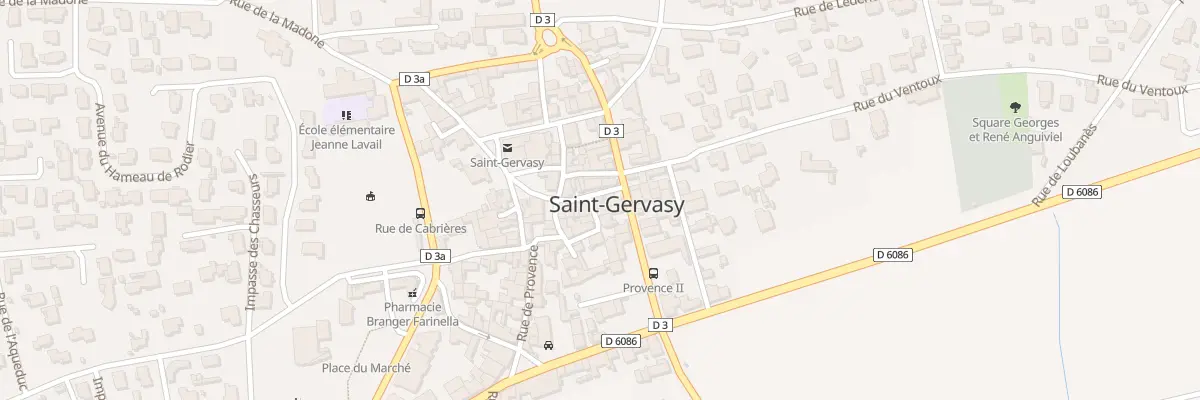 Plan du 7 Rue du Pere Picard à Saint-Gervasy