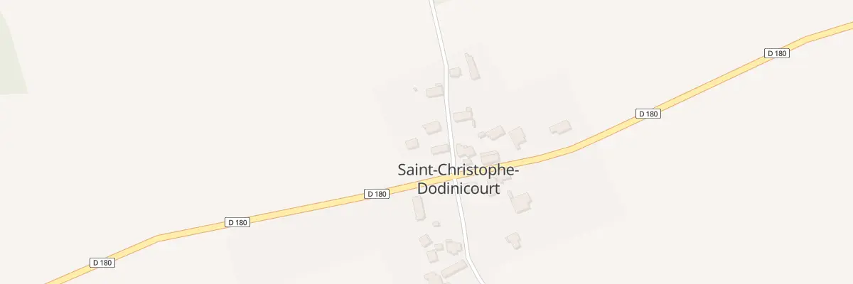 Plan du 1 Rue du Moulin à Saint-Christophe-Dodinicourt