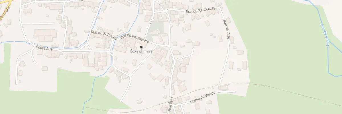 Plan du 6 Rue Epry à Pouillenay