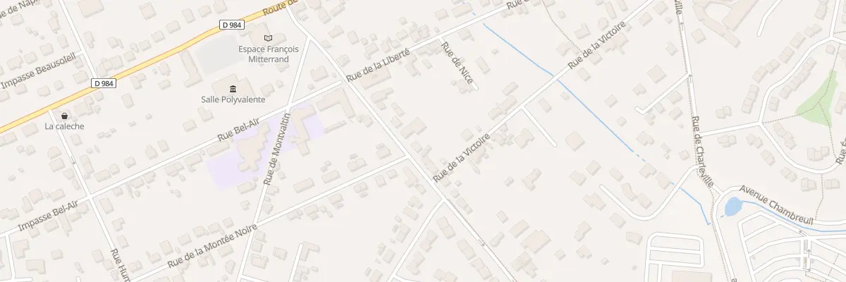 Plan du 15 Rue de Pesseliere au Breuil