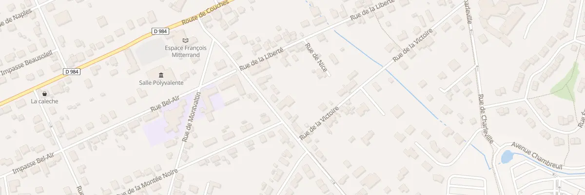 Plan du 13 Rue de Pesseliere au Breuil