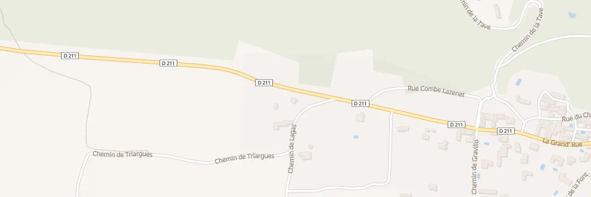 Plan du 5094 Che de Lagas à La Bastide-d’Engras