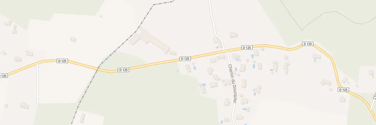 Plan du 1325 Rte de Saint Quentin à Saint-Victor-des-Oules