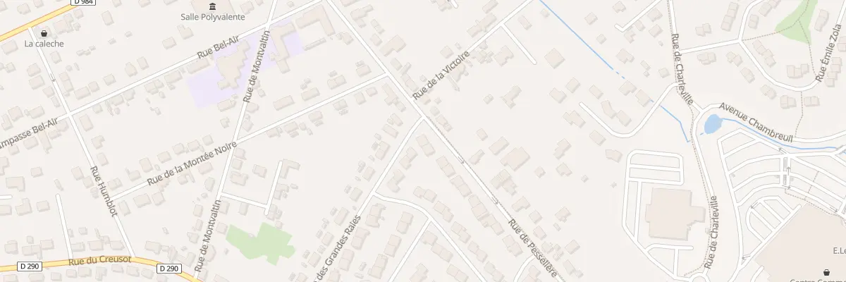 Plan du 10 Rue de Pesseliere au Breuil