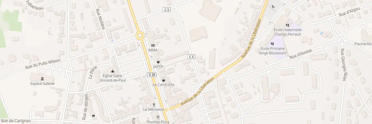 Plan du 3 Rue du Creusot à Montchanin