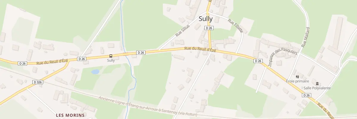 Plan du 20 Rue du Reuil d’Eze à Sully