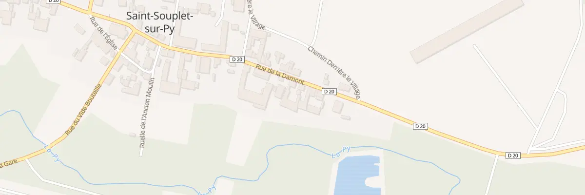 Plan du 18 Rue de la Damont à Saint-Souplet-sur-Py