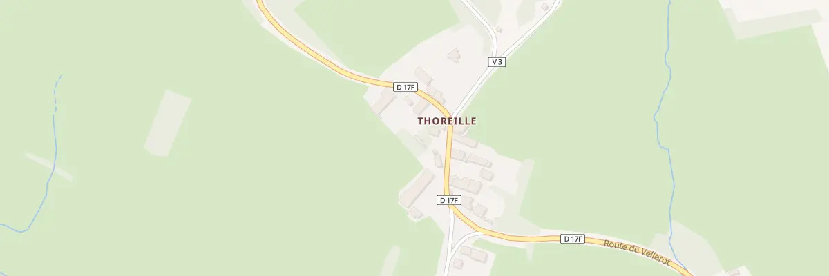 Plan du 5 Rte de Vellerot à Viévy