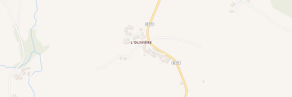 Plan du 5344 L’Oliviere à Montrottier