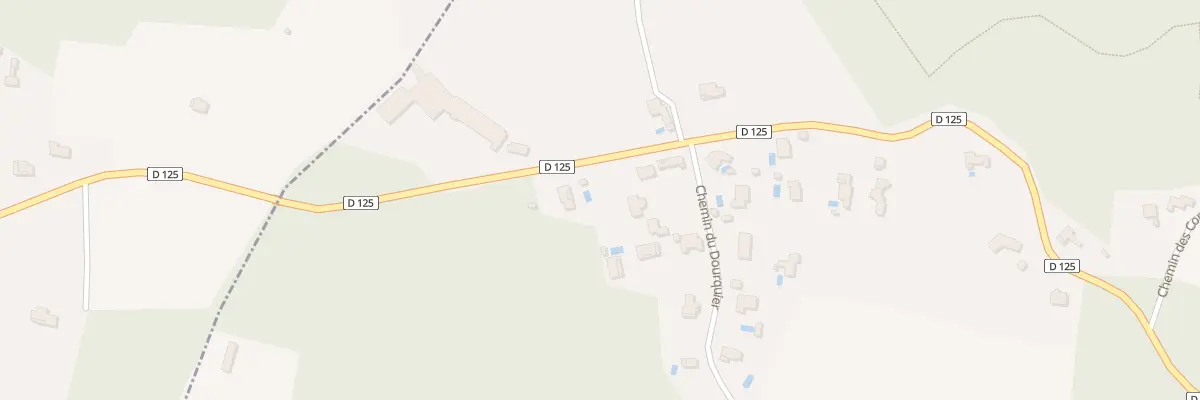 Plan du 1315 Rte de Saint Quentin à Saint-Victor-des-Oules