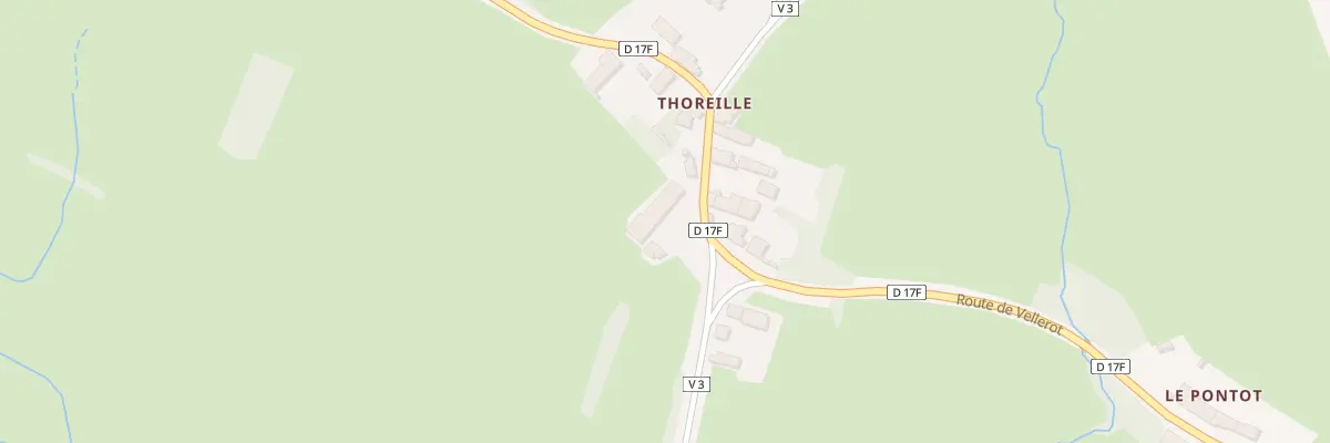 Plan du 5050 Hameau de Thoreille à Viévy