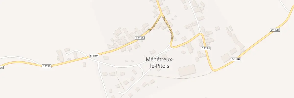 Plan du 10 Rue des Lilas à Ménétreux-le-Pitois
