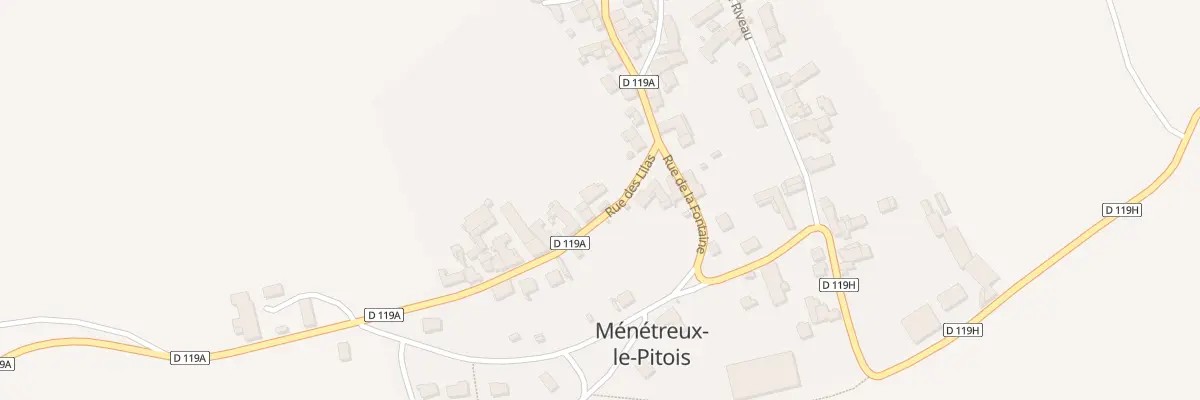 Plan du 11 Rue des Lilas à Ménétreux-le-Pitois