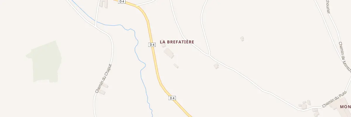 Plan du 5405 Montchourier à Saint-Laurent-de-Chamousset