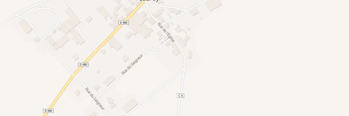 Plan du 13 Rue de l’Eglise à Cauroy