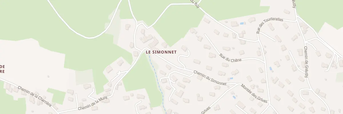 Plan du 226 Che du Simonnet à Saint-Forgeux