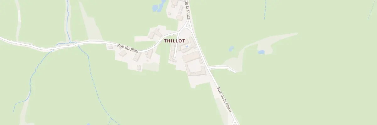 Plan du 5141 Hameau de Thillot à Viévy