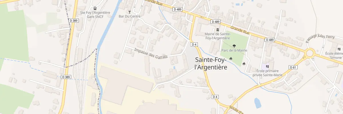 Plan du 37 Imp des Garrats à Sainte-Foy-l’Argentière