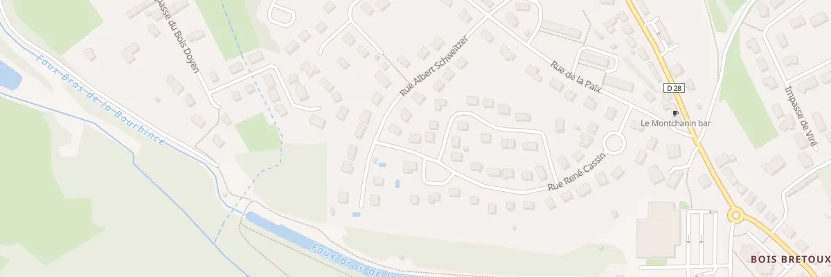Plan du 18 Rue René Cassin à Montchanin