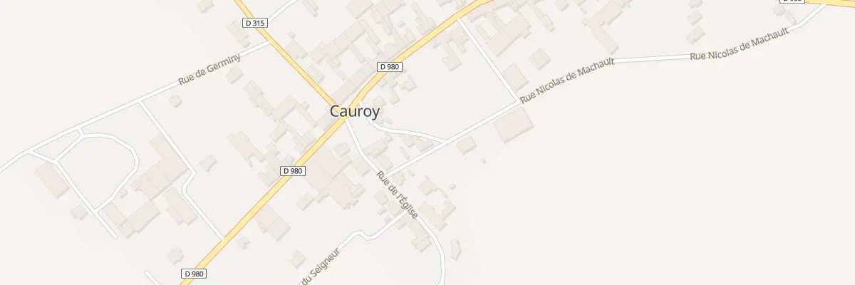 Plan du 3 Rue Nicolas à Cauroy