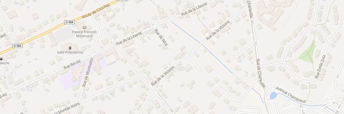 Plan du 1B Rue de la Victoire au Breuil