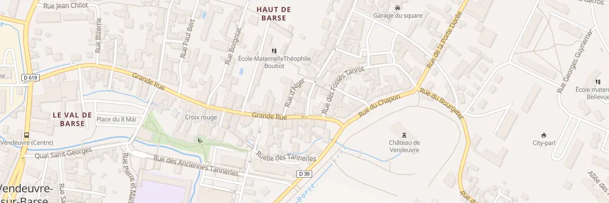 Plan du 5 Rue Suchetet à Vendeuvre-sur-Barse