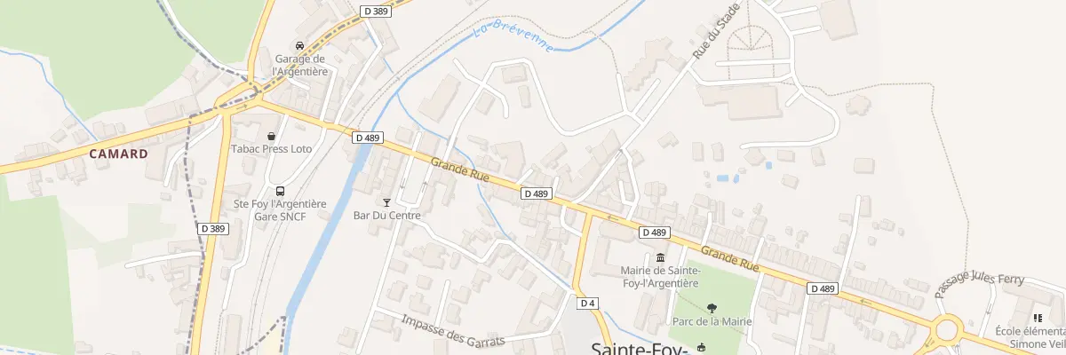 Plan du 267 Grande Rue à Sainte-Foy-l’Argentière