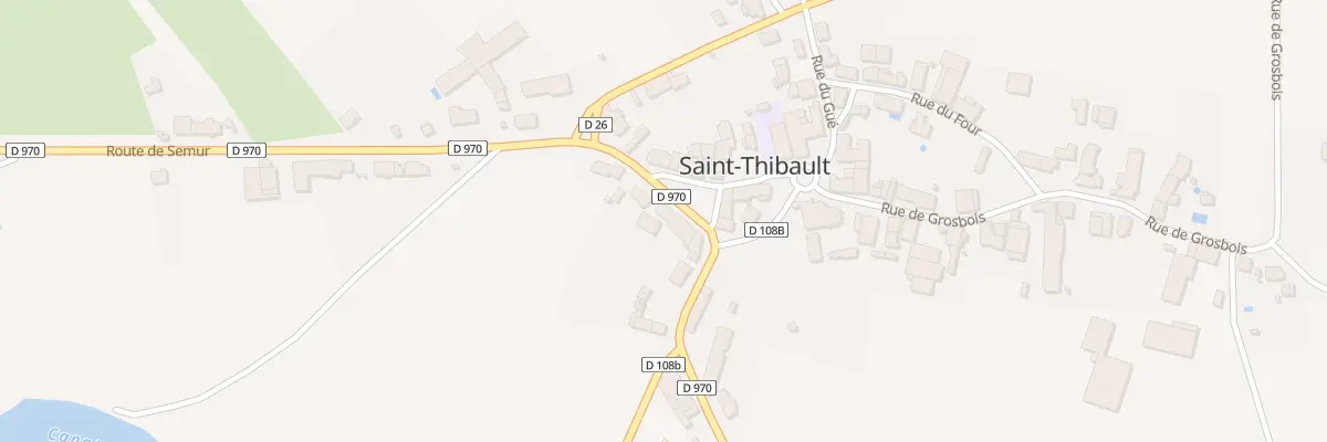 Plan du 5077 Le Village à Saint-Thibault