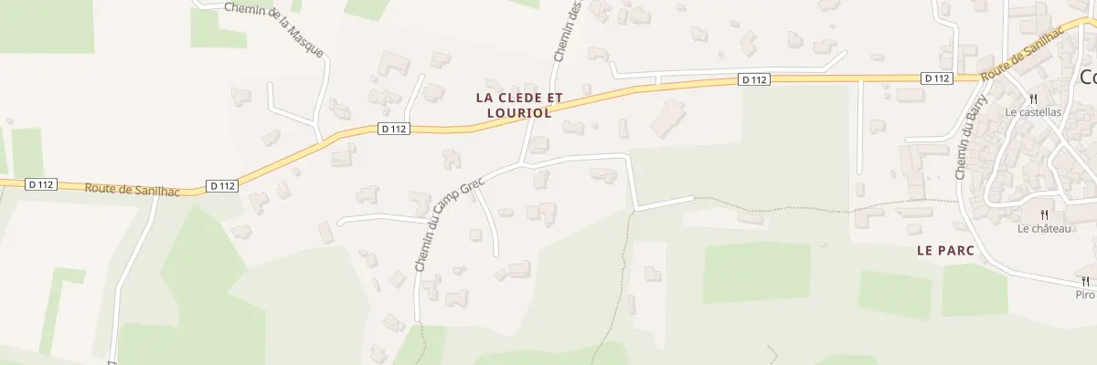 Plan du 2 Che de Vaï Aure à Collias