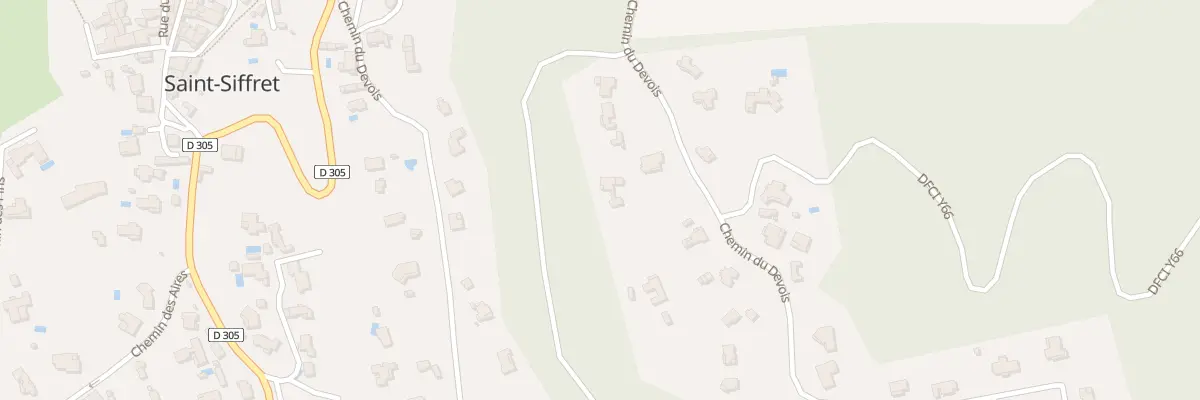 Plan du 83 Che du Rossignol à Saint-Siffret