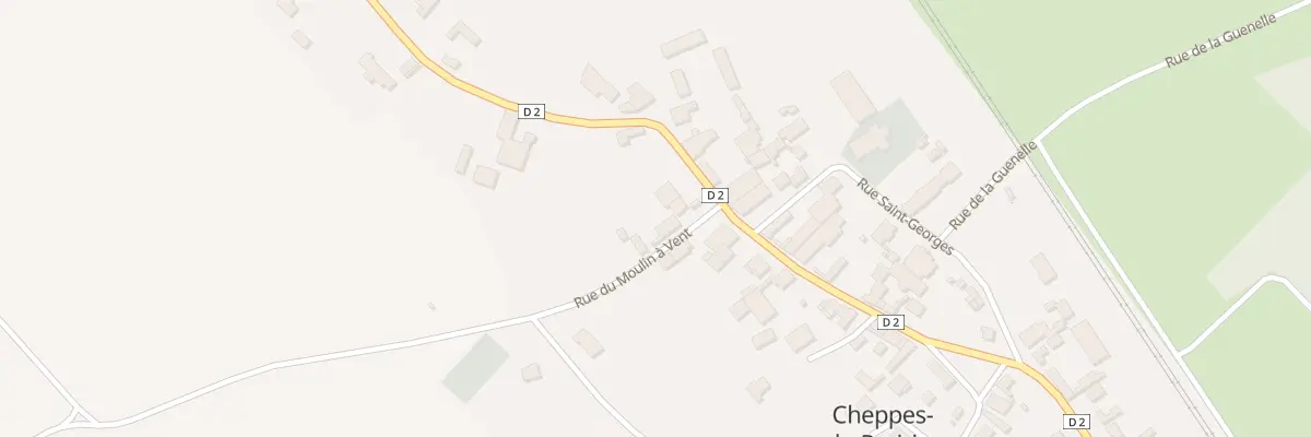 Plan du 1 Rue du Moulin à Vent à Cheppes-la-Prairie