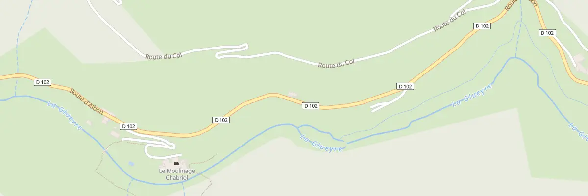 Plan du 5255 Chabriol à Saint-Pierreville
