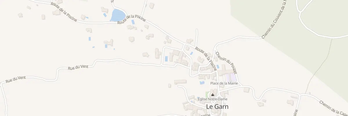Plan du 3 Rue du Vent au Garn