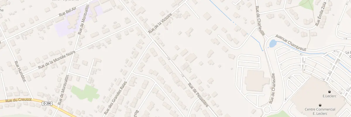 Plan du 31 Rue de Pesseliere au Breuil