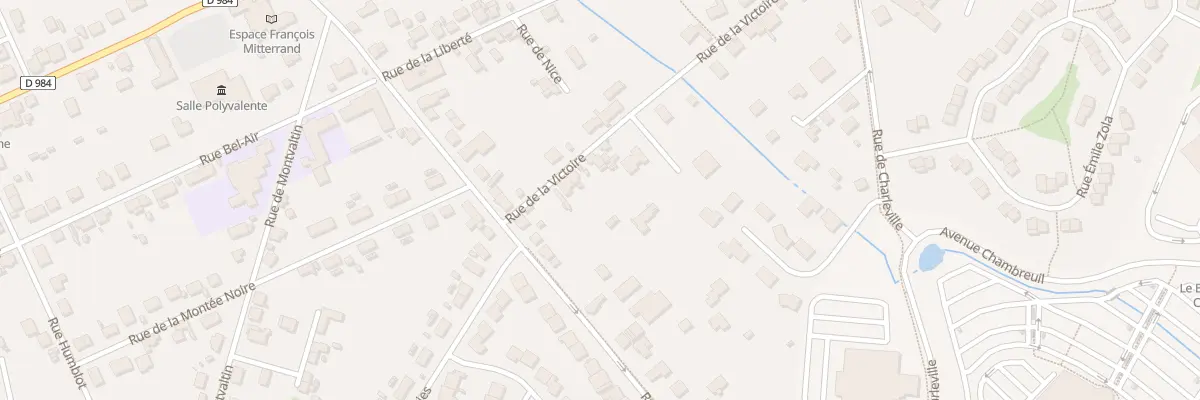Plan du 4 Rue de la Victoire au Breuil