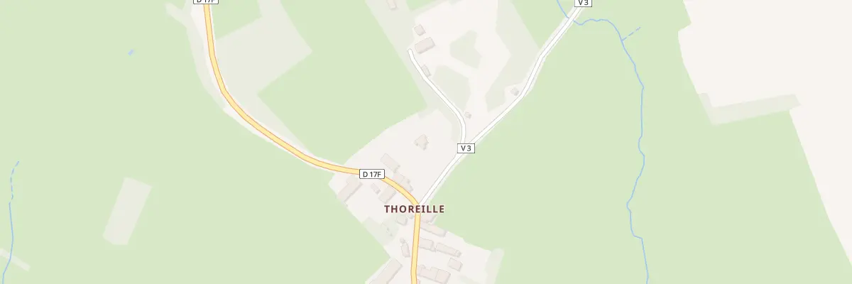 Plan du 5329 Ham de Thoreille à Viévy