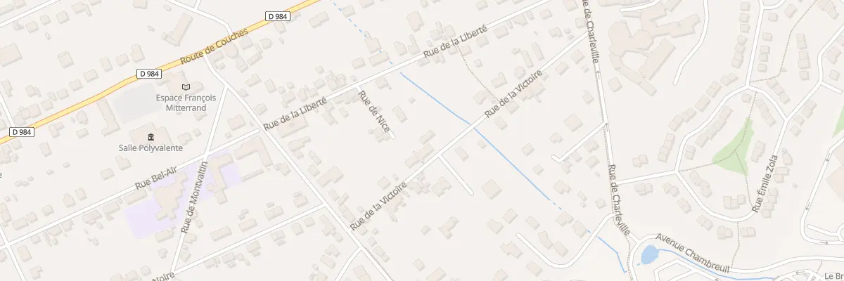 Plan du 3 Rue de la Victoire au Breuil