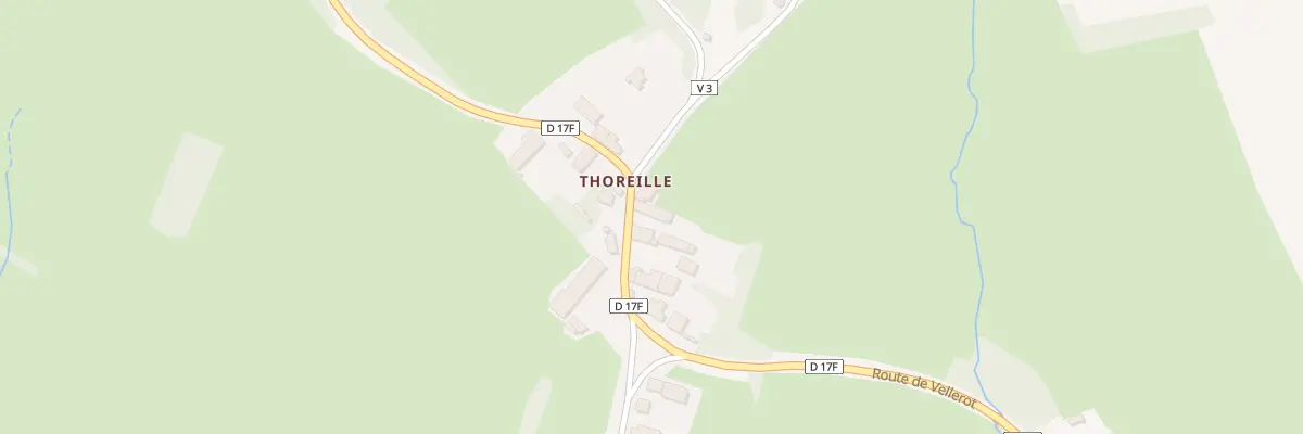 Plan du 5325 Ham de Thoreille à Viévy