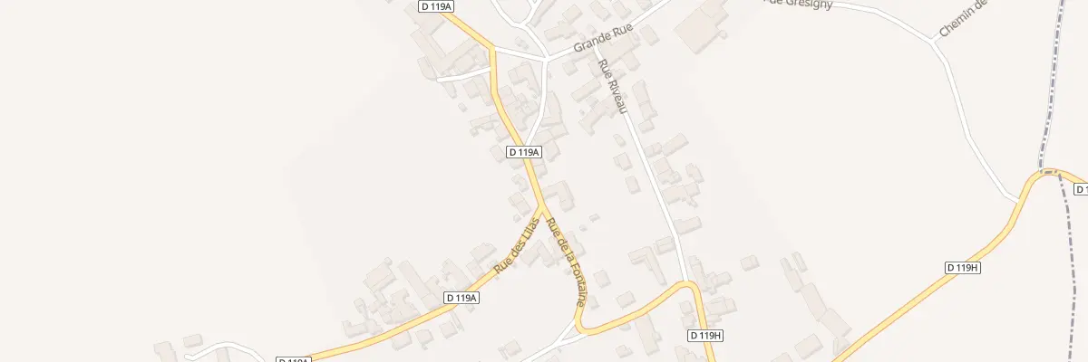 Plan du 16 Rue des Lilas à Ménétreux-le-Pitois