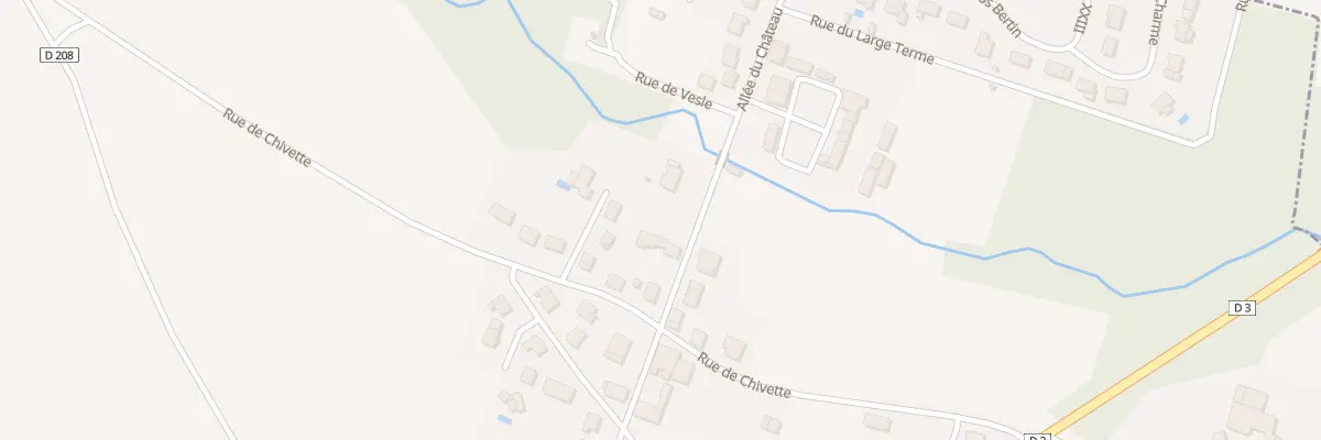 Plan du 39 All du Château à L’Épine
