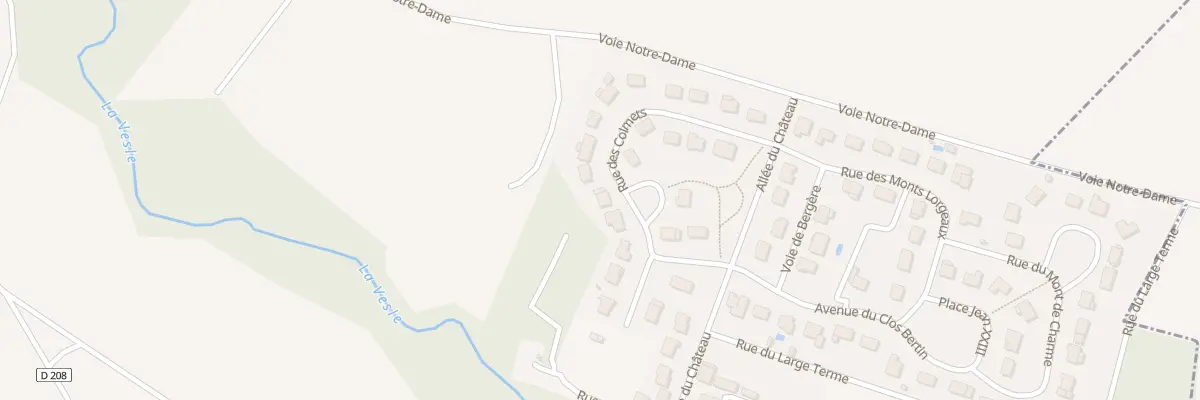 Plan du 3 Pl Paul Claudel à L’Épine