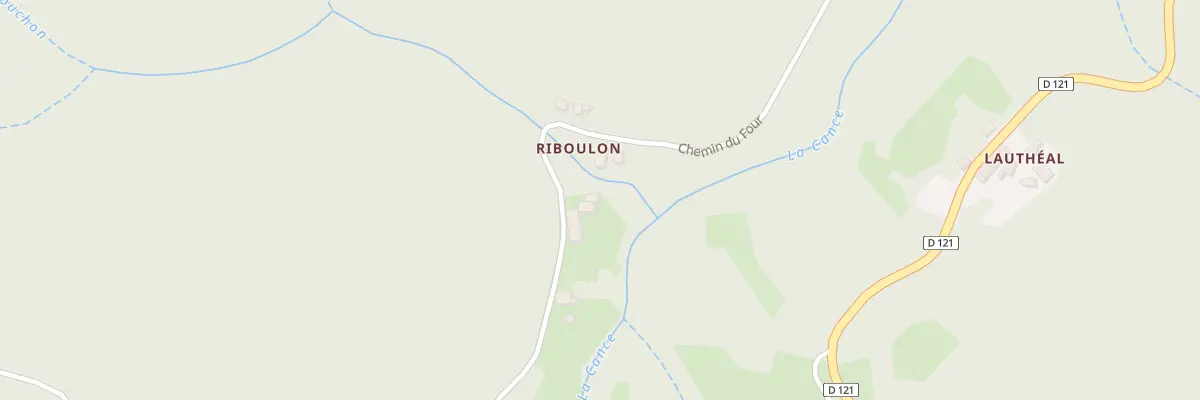 Plan du 5055 Riboulon à Saint-Julien-Vocance