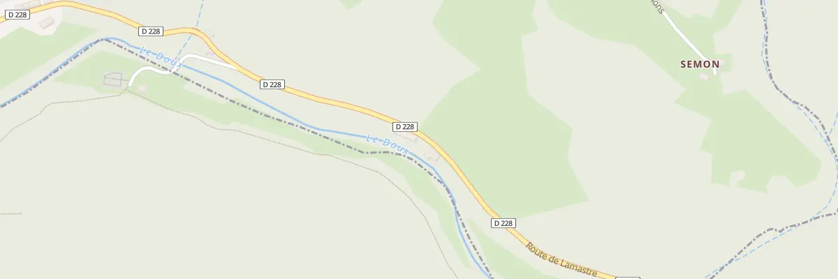 Plan du 5096 Les Cotes du Plagnal à Saint-Pierre-sur-Doux