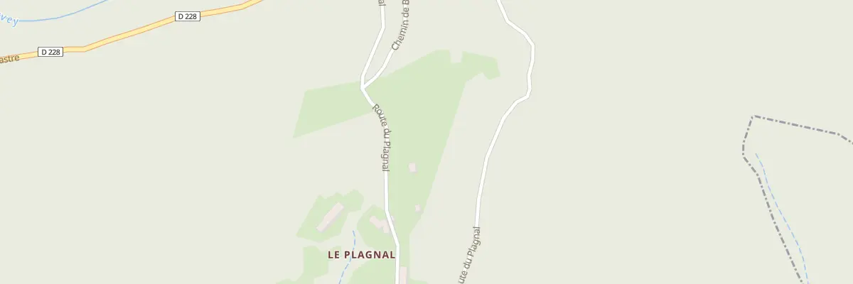Plan du 5118 Le Plagnal à Saint-Pierre-sur-Doux